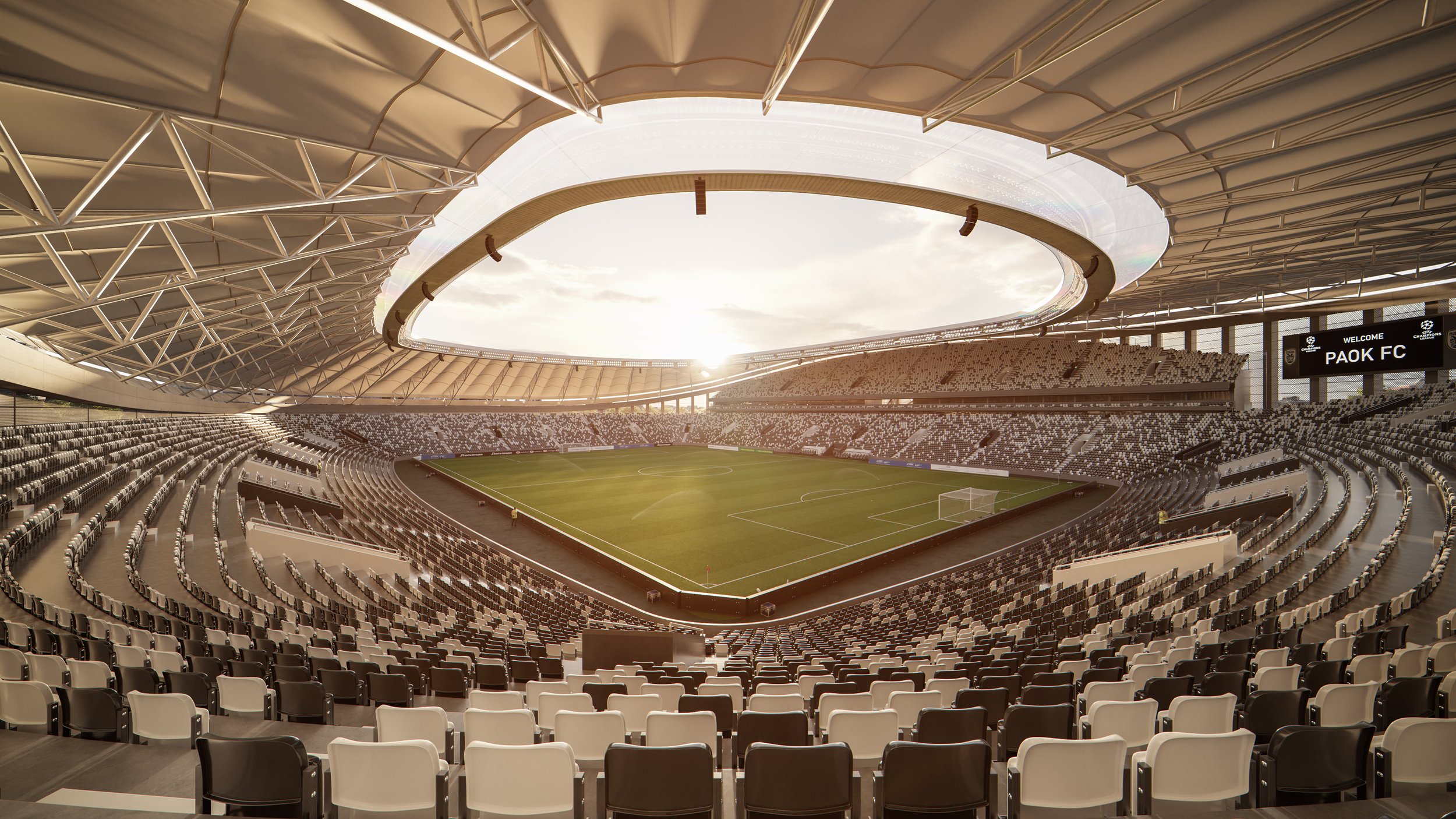 New PAOK FC Stadium Salfo